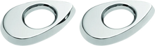Load image into Gallery viewer, Kuryakyn Kuryakyn Front Turn Signal Mounts Chrome - Main Product View
