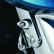 Load image into Gallery viewer, Kuryakyn Kuryakyn Front Turn Signal Mounts Chrome - Side View
