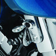 Load image into Gallery viewer, Kuryakyn Kuryakyn Front Turn Signal Mounts Chrome - Detail View