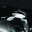 Load image into Gallery viewer, Kuryakyn Kuryakyn Front Turn Signal Mounts Chrome - Side View