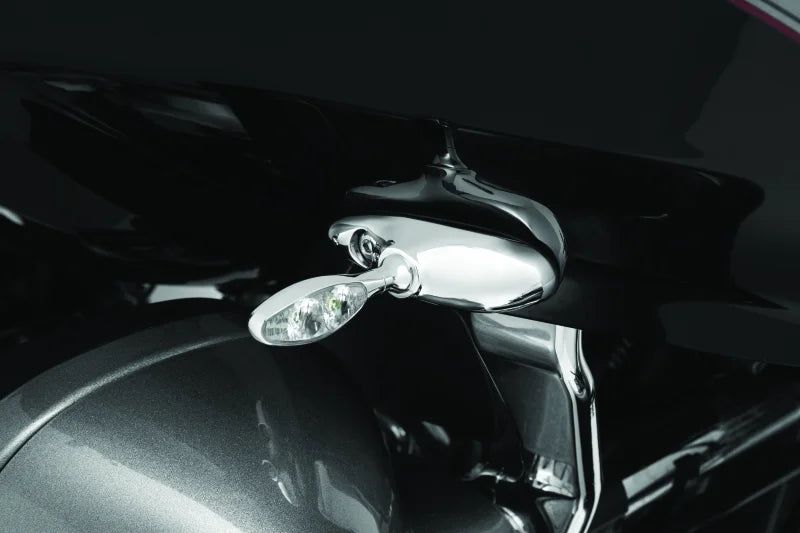 Kuryakyn Kuryakyn Front Turn Signal Mounts Chrome - Side View