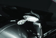 Load image into Gallery viewer, Kuryakyn Kuryakyn Front Turn Signal Mounts Chrome - Side View