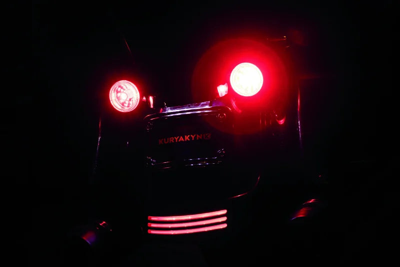 Kuryakyn L.E.D. Bulb 1157 Red/Red - Back View