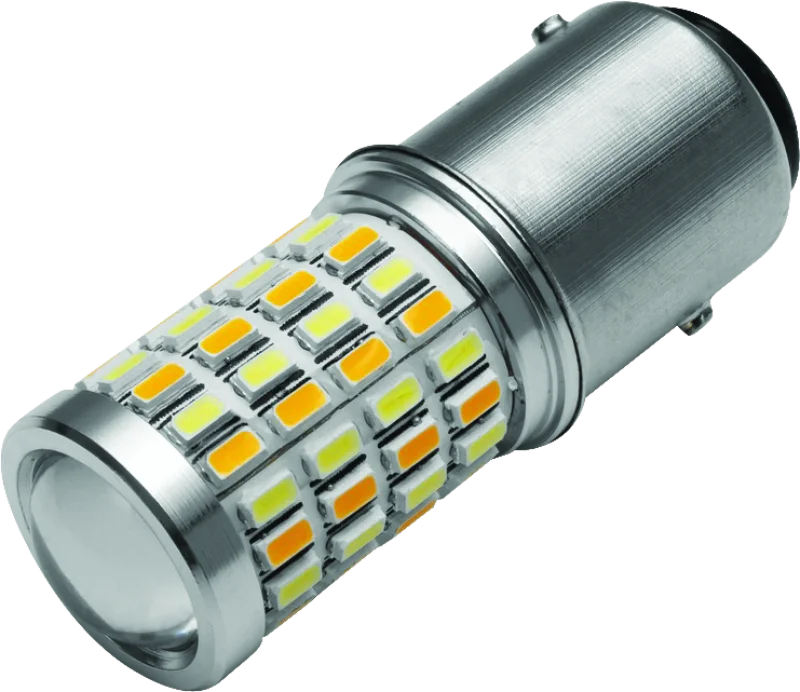 Kuryakyn L.E.D. Bulb 1157 White/Amber - Main Product View