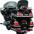 Load image into Gallery viewer, Kuryakyn L.E.D. Lighted Trunk Lid Handle 01-17 GL1800 Chrome - Back View