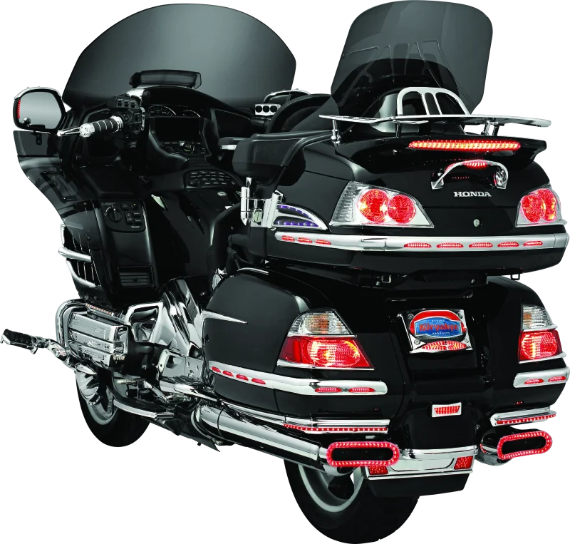 Kuryakyn L.E.D. Lighted Trunk Lid Handle 01-17 GL1800 Chrome - Additional View 8