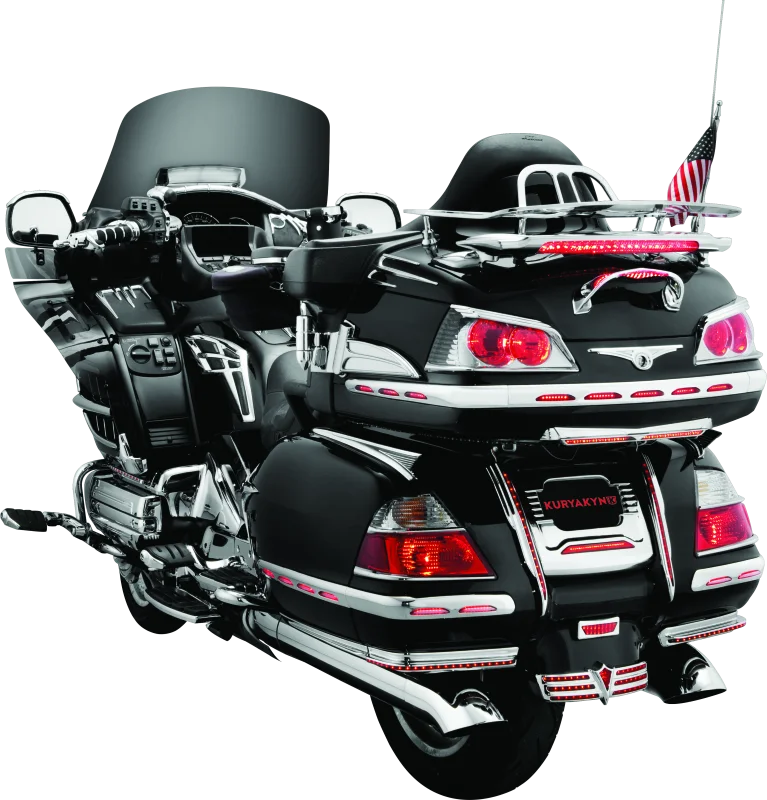 Kuryakyn L.E.D. Lighted Trunk Lid Handle 01-17 GL1800 Chrome - Additional View 10