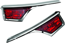 Load image into Gallery viewer, Kuryakyn L.E.D. Passenger Armrest Trim With Turn Signal 06-17 GL1800 Chrome - Main Product View