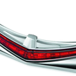 Load image into Gallery viewer, Kuryakyn L.E.D. Rear Fender Tip 12-17 GL1800 Chrome Red Lens - Main Product View