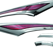 Load image into Gallery viewer, Kuryakyn L.E.D. Saddlebag Accent Swoops 12-17 GL1800 Chrome
