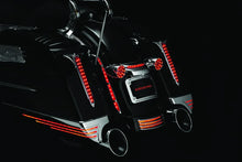 Load image into Gallery viewer, Kuryakyn L.E.D. Turn Signal Bar Filler Panel Red - Additional View 6