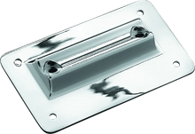 Load image into Gallery viewer, Kuryakyn Laydown License Plate Holder 97-08 Touring Chrome - Main Product View