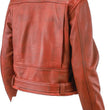 Load image into Gallery viewer, Kuryakyn Leather By River Road Arabian Spice Leather Jacket Red Womens - Small - Additional View 6