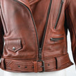 Load image into Gallery viewer, Kuryakyn Leather By River Road Arabian Spice Leather Jacket Red Womens - Small - Additional View 9