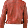 Load image into Gallery viewer, Kuryakyn Leather By River Road Arabian Spice Leather Jacket Red Womens - Small - Additional View 10