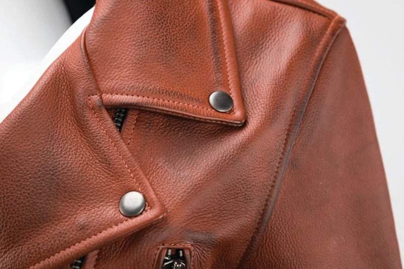 Kuryakyn Leather By River Road Arabian Spice Leather Jacket Red Womens - Small - Additional View 12