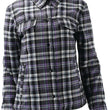 Load image into Gallery viewer, Kuryakyn Leather By River Road Cameo Flannel Moto Shirt Womens - Medium