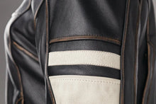 Load image into Gallery viewer, Kuryakyn Leather By River Road Dame Vintage Leather Jacket Black Womens - Small - Additional View 7