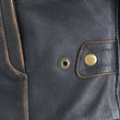 Load image into Gallery viewer, Kuryakyn Leather By River Road Dame Vintage Leather Jacket Black Womens - Small - Additional View 10