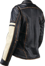 Load image into Gallery viewer, Kuryakyn Leather By River Road Dame Vintage Leather Jacket Black Womens - Small - Additional View 11