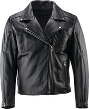 Load image into Gallery viewer, Kuryakyn Leather By River Road Ironclad Classic Leather Jacket Black - Large