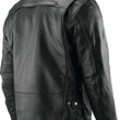 Load image into Gallery viewer, Kuryakyn Leather By River Road Ironclad Classic Leather Jacket Black - Small - Installation View