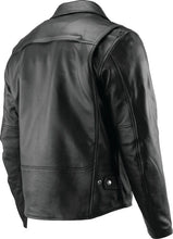 Load image into Gallery viewer, Kuryakyn Leather By River Road Ironclad Classic Leather Jacket Black - Small - Installation View