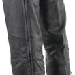 Load image into Gallery viewer, Kuryakyn Leather By River Road Longhaul Leather Chaps Black - Large - Back View
