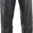 Load image into Gallery viewer, Kuryakyn Leather By River Road Longhaul Leather Chaps Black - XL