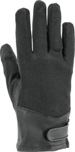 Load image into Gallery viewer, Kuryakyn Leather By River Road Pecos Leather Mesh Gloves Black Womens - Medium