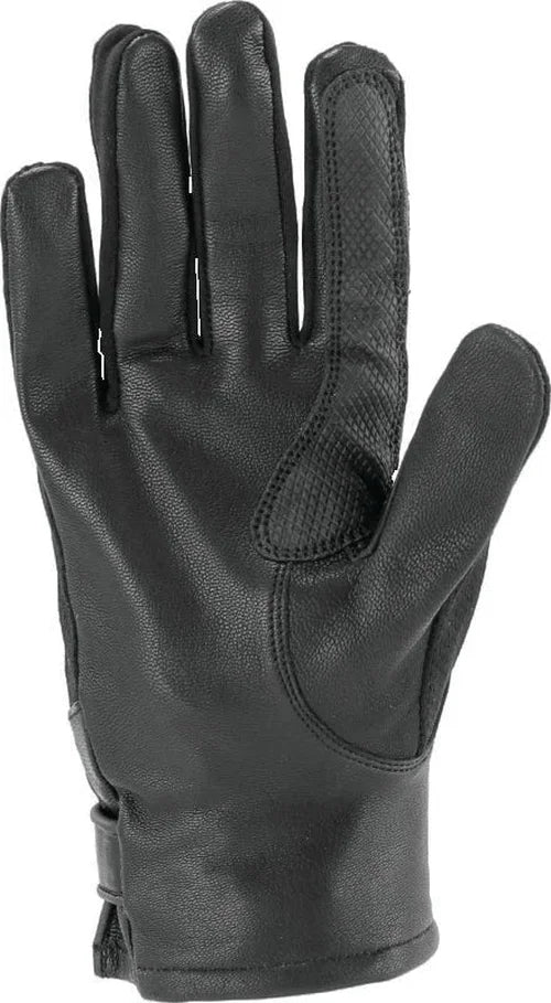 Kuryakyn Leather By River Road Pecos Leather Mesh Gloves Black Womens - Small - Back View