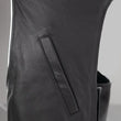 Load image into Gallery viewer, Kuryakyn Leather By River Road Plains Leather Chaps Black - Large - Side View