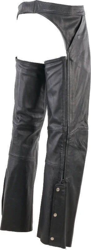 Kuryakyn Leather By River Road Plains Leather Chaps Black - Large - Additional View 7