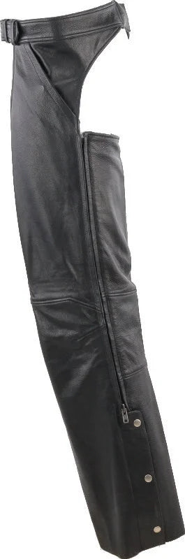 Kuryakyn Leather By River Road Plains Leather Chaps Black - Large - Additional View 8