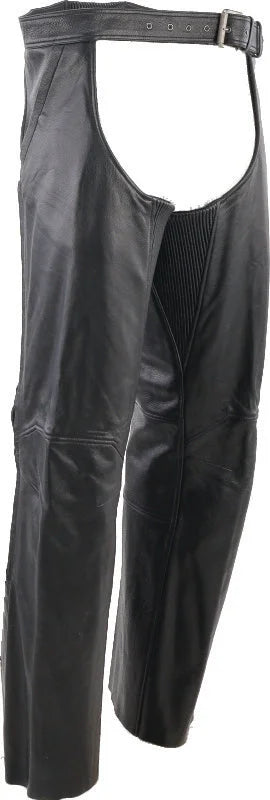 Kuryakyn Leather By River Road Plains Leather Chaps Black - Large - Additional View 9