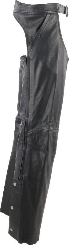 Kuryakyn Leather By River Road Plains Leather Chaps Black - Large - Additional View 10