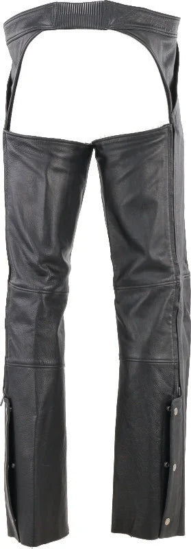 Kuryakyn Leather By River Road Plains Leather Chaps Black - Large - Additional View 11