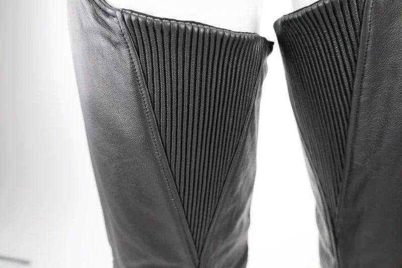 Kuryakyn Leather By River Road Plains Leather Chaps Black - Large - Additional View 13