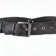 Load image into Gallery viewer, Kuryakyn Leather By River Road Plains Leather Chaps Black Womens - Small - Back View