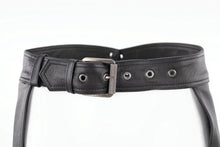 Load image into Gallery viewer, Kuryakyn Leather By River Road Plains Leather Chaps Black Womens - Small - Back View