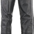 Load image into Gallery viewer, Kuryakyn Leather By River Road Plains Leather Chaps Black - Large - Additional View 11