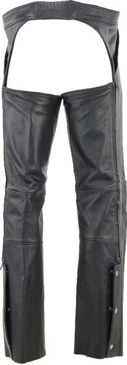 Kuryakyn Leather By River Road Plains Leather Chaps Black - Large - Additional View 11