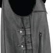 Load image into Gallery viewer, Kuryakyn Leather By River Road Plains Leather Vest Black - Small - Additional View 6