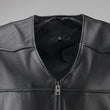 Load image into Gallery viewer, Kuryakyn Leather By River Road Plains Leather Vest Black - Small - Additional View 8