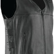 Load image into Gallery viewer, Kuryakyn Leather By River Road Plains Leather Vest Black - Small - Additional View 12