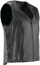 Load image into Gallery viewer, Kuryakyn Leather By River Road Plains Leather Vest Black - Small - Additional View 12