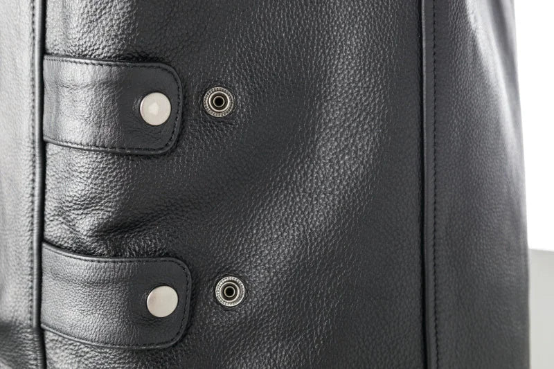 Kuryakyn Leather By River Road Plains Leather Vest Black - Small - Additional View 13