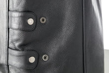 Load image into Gallery viewer, Kuryakyn Leather By River Road Plains Leather Vest Black - Small - Additional View 13