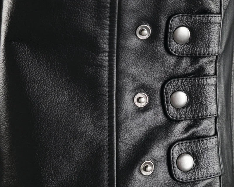 Kuryakyn Leather By River Road Plains Leather Vest Black Womens - Small - Additional View 5