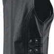 Load image into Gallery viewer, Kuryakyn Leather By River Road Plains Leather Vest Black Womens - Small - Additional View 7